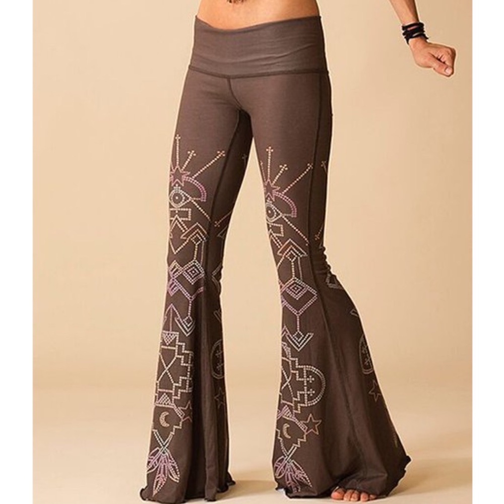 Teeki Seven Crowns Bell Bottoms Small